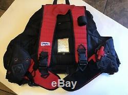 Zeagle Large BCD Buoyancy Compensator Pro Scuba Dive Vest BC Diving Red