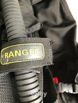 Zeagle Ranger BCD with dual bladders Men's Medium Very Good Condition