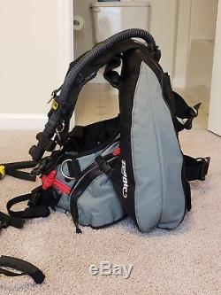 Zeagle Ranger LTD BC Large with Rip Cord System L Gray Scuba Diving Dive BCD