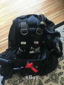 Zeagle Ranger Rugged Rear Bladder BCD BC with Rip Cord System Size Large Scuba