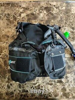 Zeagle Ranger Scuba Diving BC BCD with Rip Cord System LARGE All Black