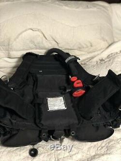 Zeagle Stiletto BCD Large With Atomic SS1 And Weight Pouches Excellent Condition