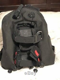 Zeagle Stiletto BCD Large With Atomic SS1 And Weight Pouches Excellent Condition