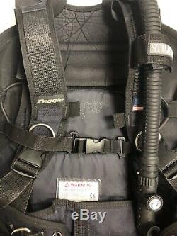 Zeagle Stiletto Scuba Diving BC Rugged Rear Inflation Weight Integrated BCD XL