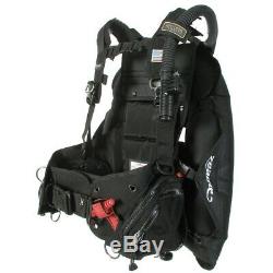 Zeagle Stiletto Scuba Diving Rugged Rear Inflation Weight Integrated BCD LARGE
