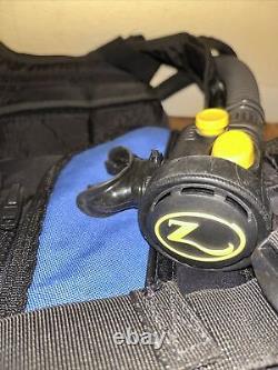 Zeagle Zena Women's Large BCD With Updated Zeagle Regulator Zip Up Scuba Dive